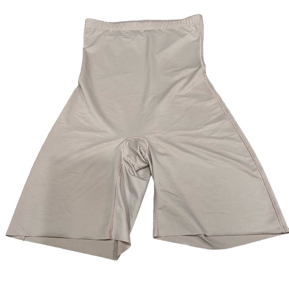 SPANX SET OF 2 ASSETS HIGH WAIST MID-THIGH SHAPERS NUDE & BLACK BOTH SIZE SMALL - Picture 4 of 12